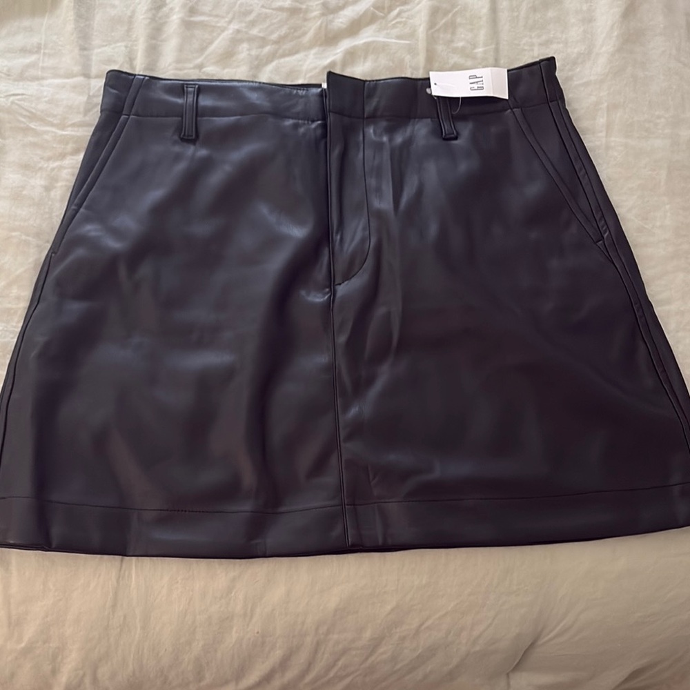 GAP Black A-Line Mini Skirt Night Out